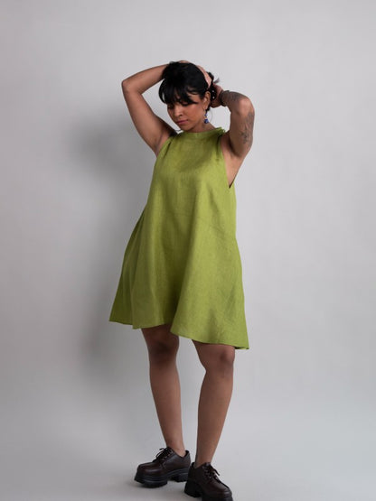 Forest Nymph Dress (Moss)