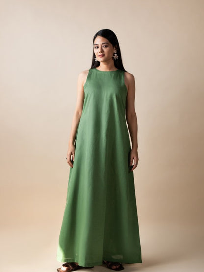 Rosewood Maxi Dress (Fern)