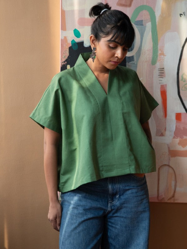 Lush Drape Top (Fern)