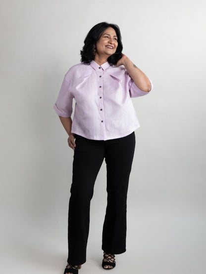 Cove Shirt (Dusty Lavender)