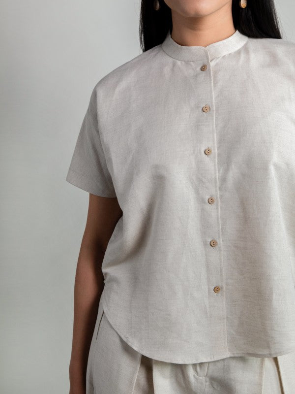 The Canopy Shirt (Stone)