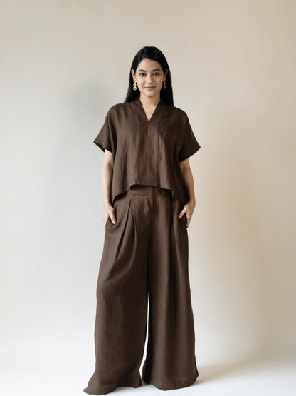 Lush Drape Top (Bark)