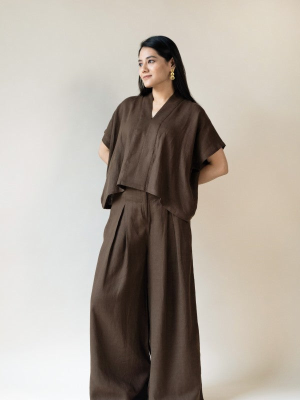 Lush Drape Top (Bark)