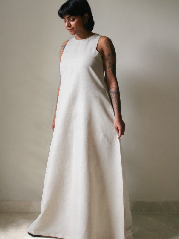 Rosewood Maxi Dress (Stone)