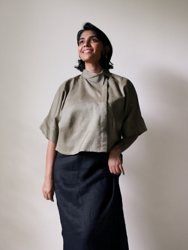 Twisted Vines Shirt (Woodland Pine)