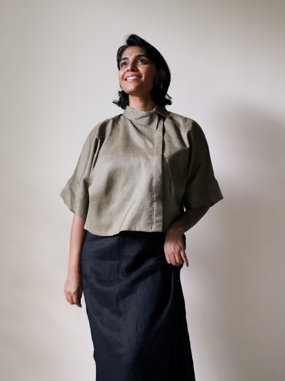 Twisted Vines Shirt (Woodland Pine)