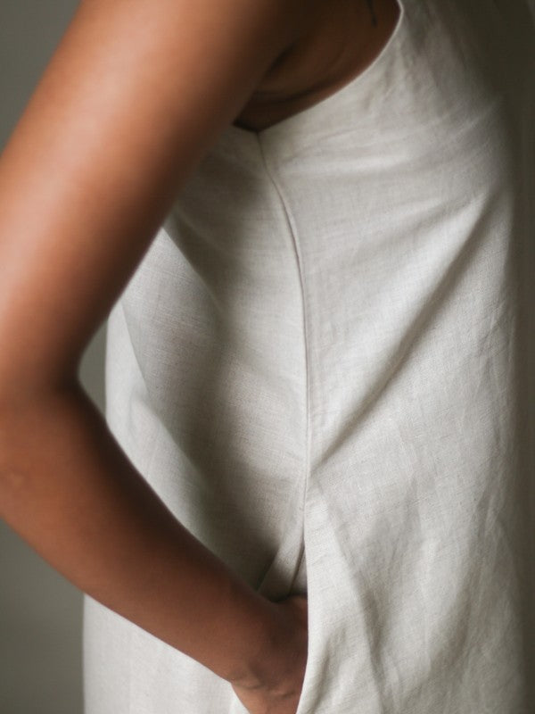 Rosewood Maxi Dress (Stone)