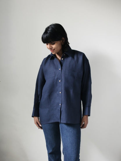 Pinewood Drift Shirt (Magpie Blue)