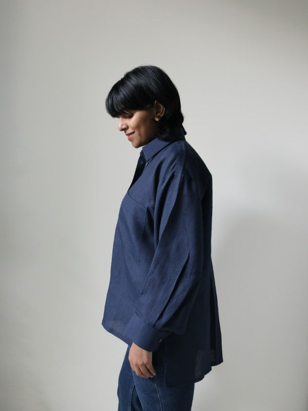 Pinewood Drift Shirt (Magpie Blue)