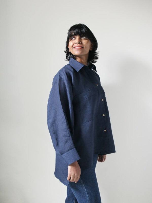 Pinewood Drift Shirt (Magpie Blue)