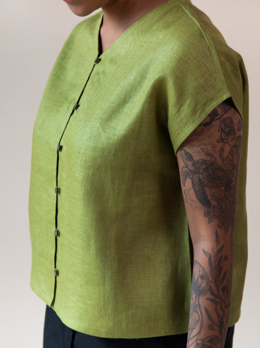Ripple Top (Moss)