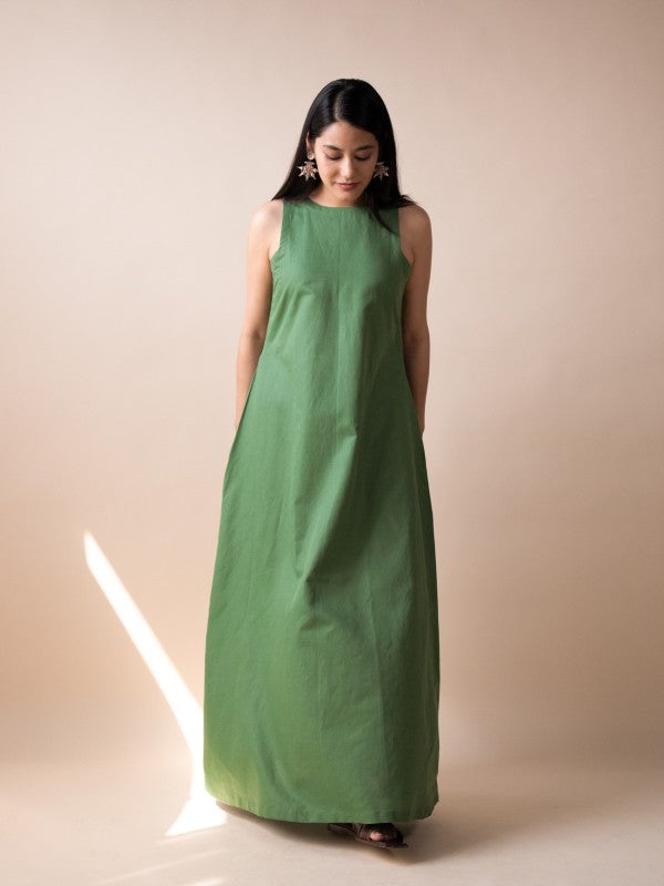 Rosewood Maxi Dress (Fern)