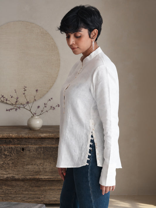 Trellis Shirt (Vanilla)