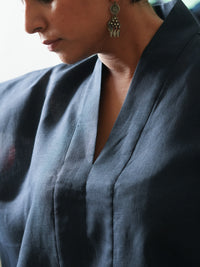 Lush Drape Top (Magpie Blue) - Image 2