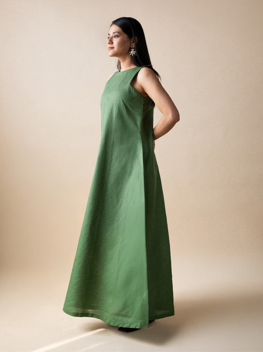 Rosewood Maxi Dress (Fern)
