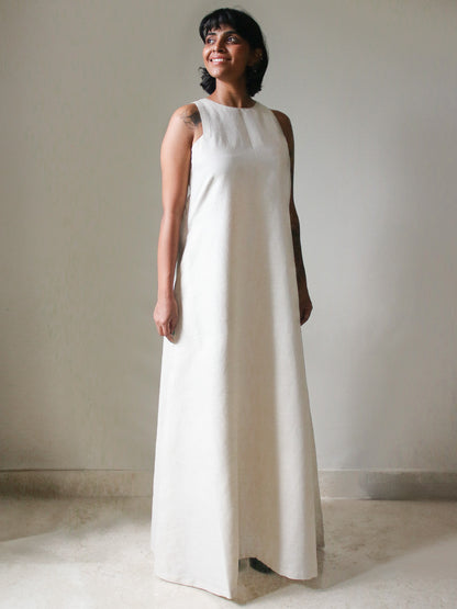 Rosewood Maxi Dress (Stone)