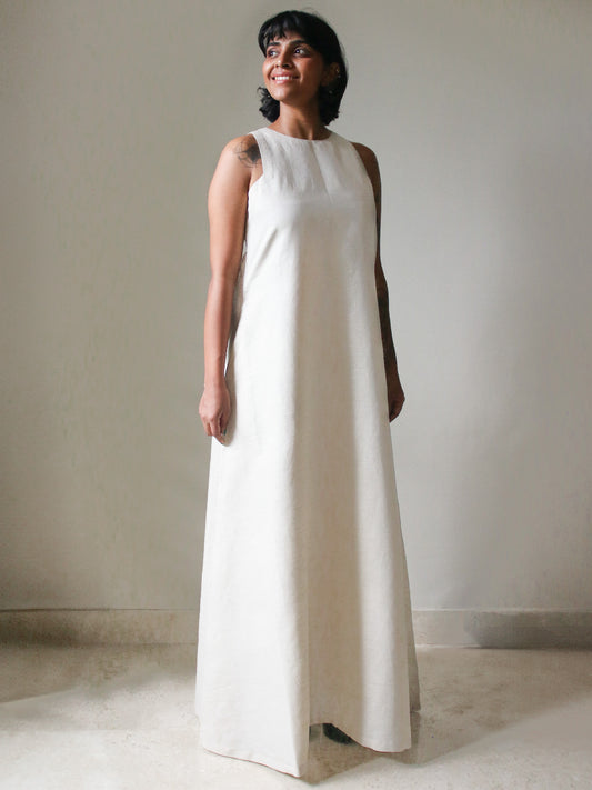 Rosewood Maxi Dress (Stone)
