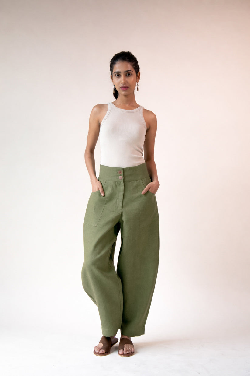 Shell Trousers (Olive) – Chao
