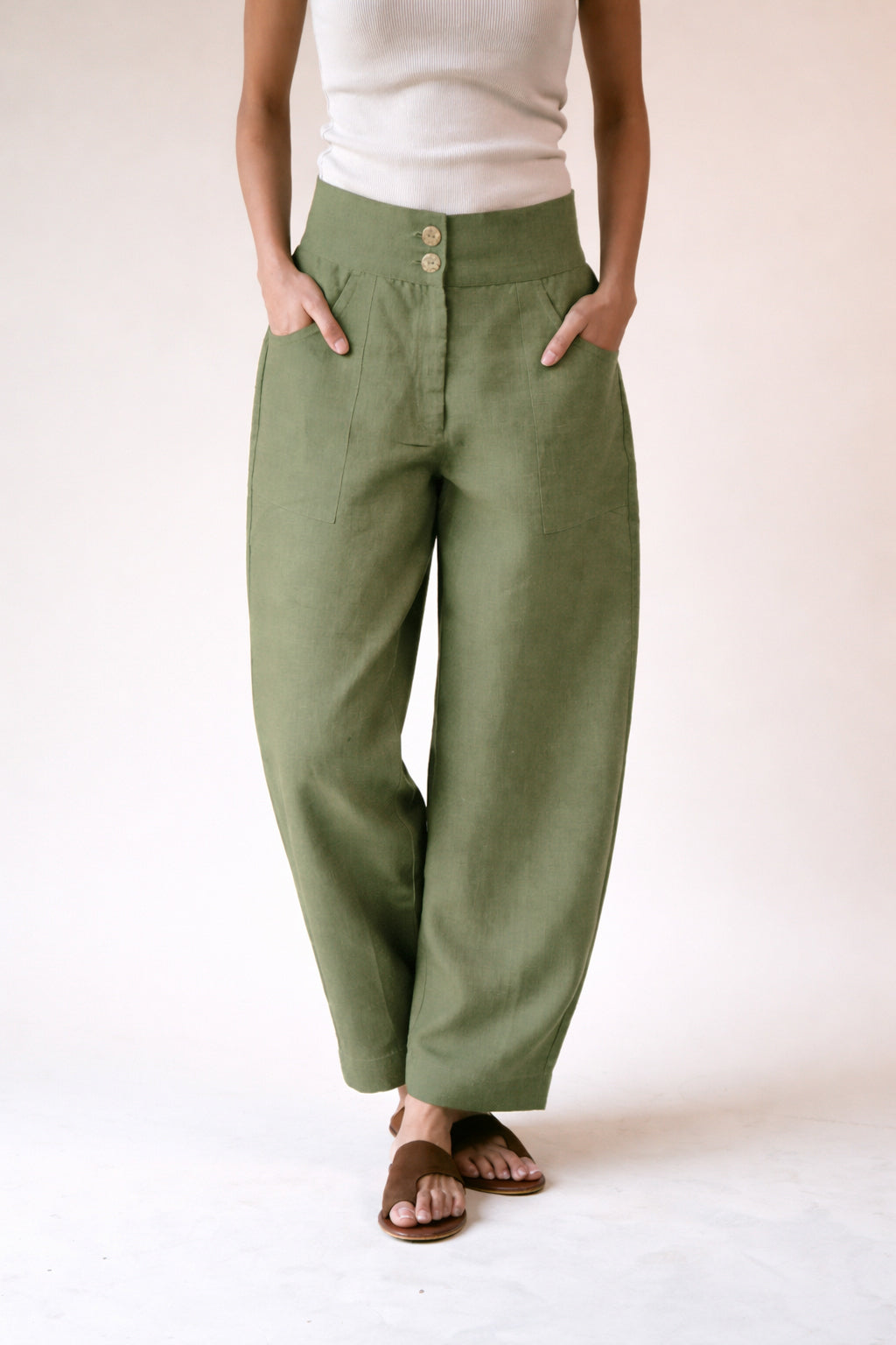 Shell Trousers (Olive)