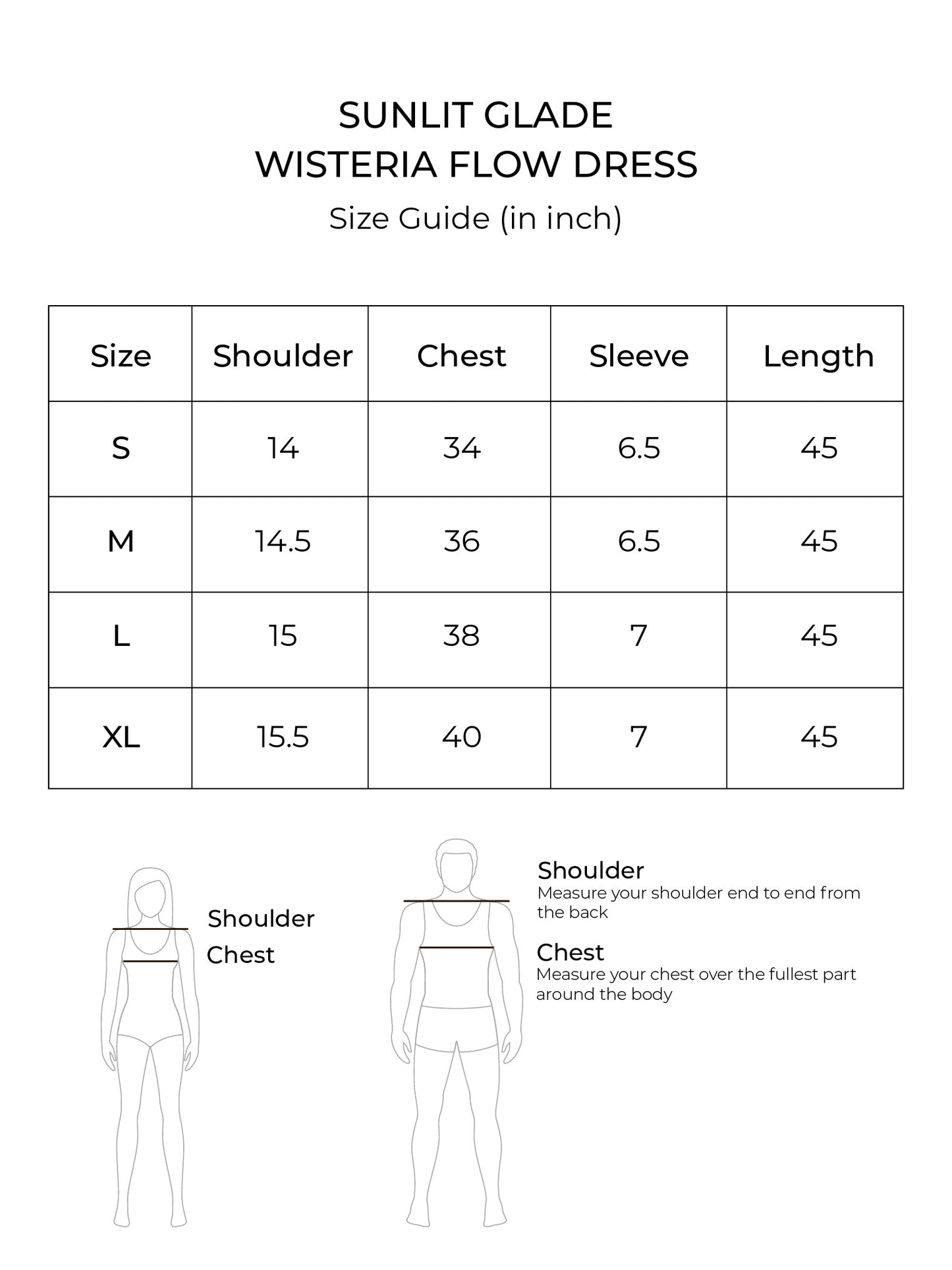 Wisteria Flow Dress (Moss)