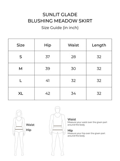 Blushing Meadow Skirt (Shadow)