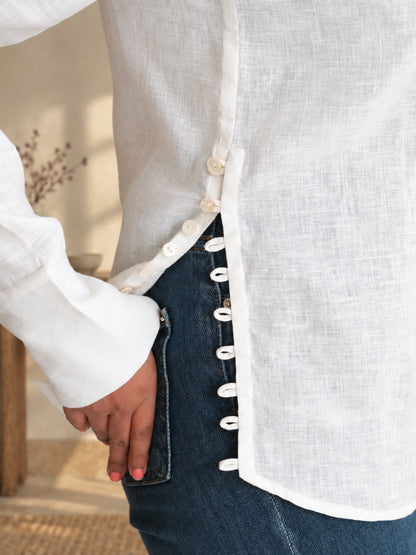 Trellis Shirt (Vanilla)