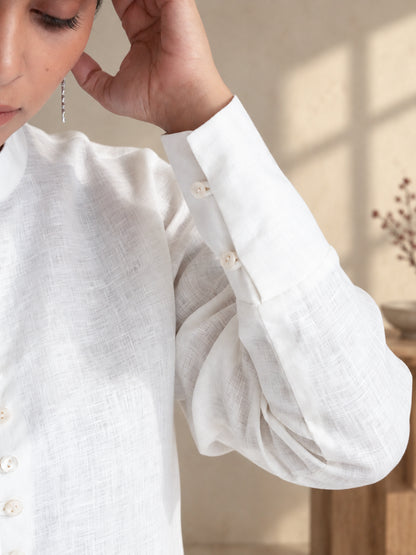 Trellis Shirt (Vanilla)
