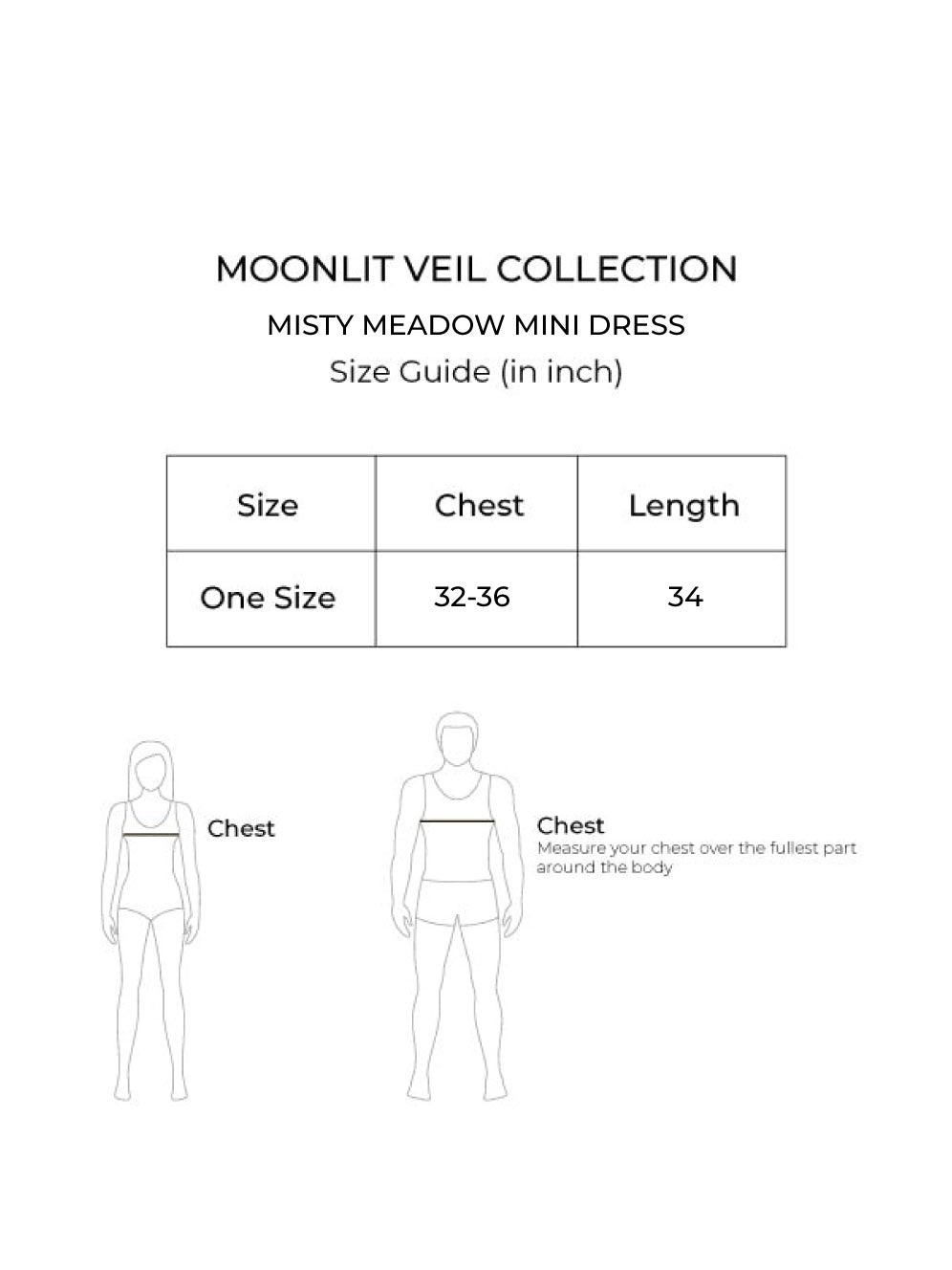 Misty Meadow Mini Dress (Midnight Eclipse)